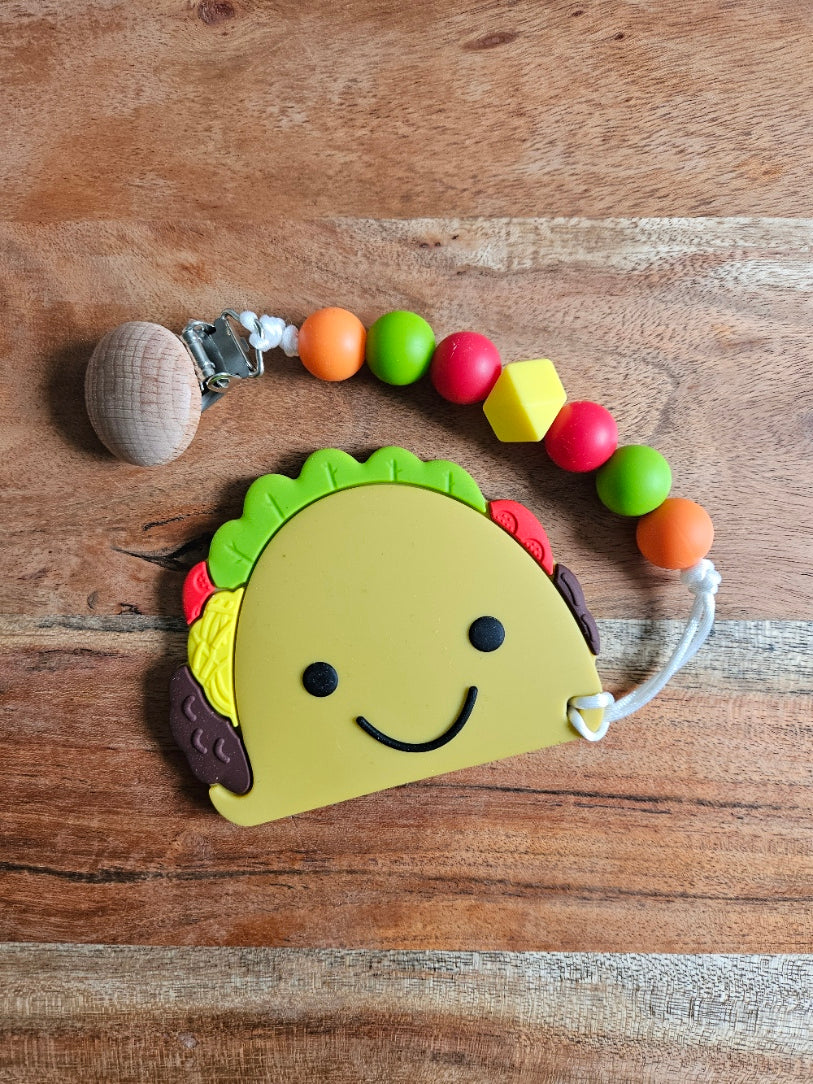 Taco Silicone Teether