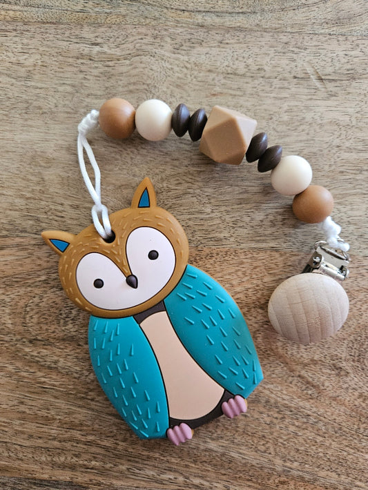 Woodland Owl Silicone Teether