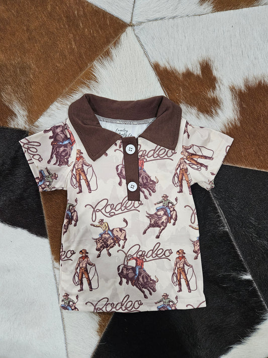 Vintage Rodeo Collared Shirt