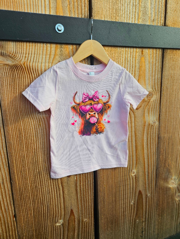 Highland Cow Lollipop Shirt