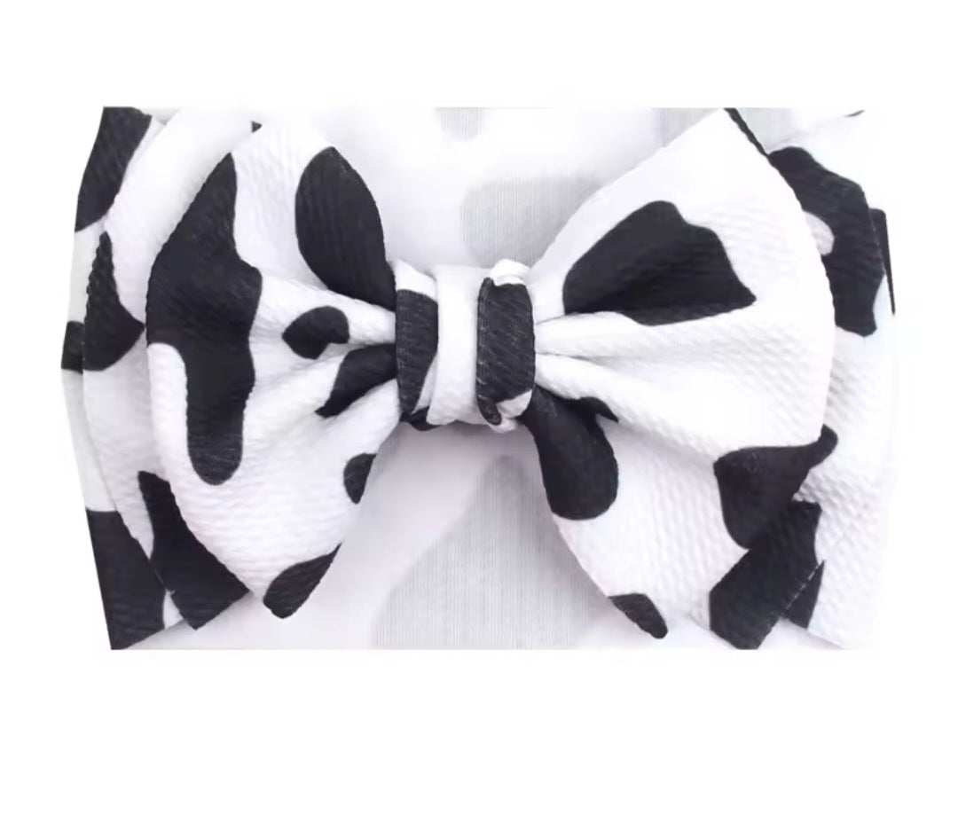 Double Bow Waffle Headwrap