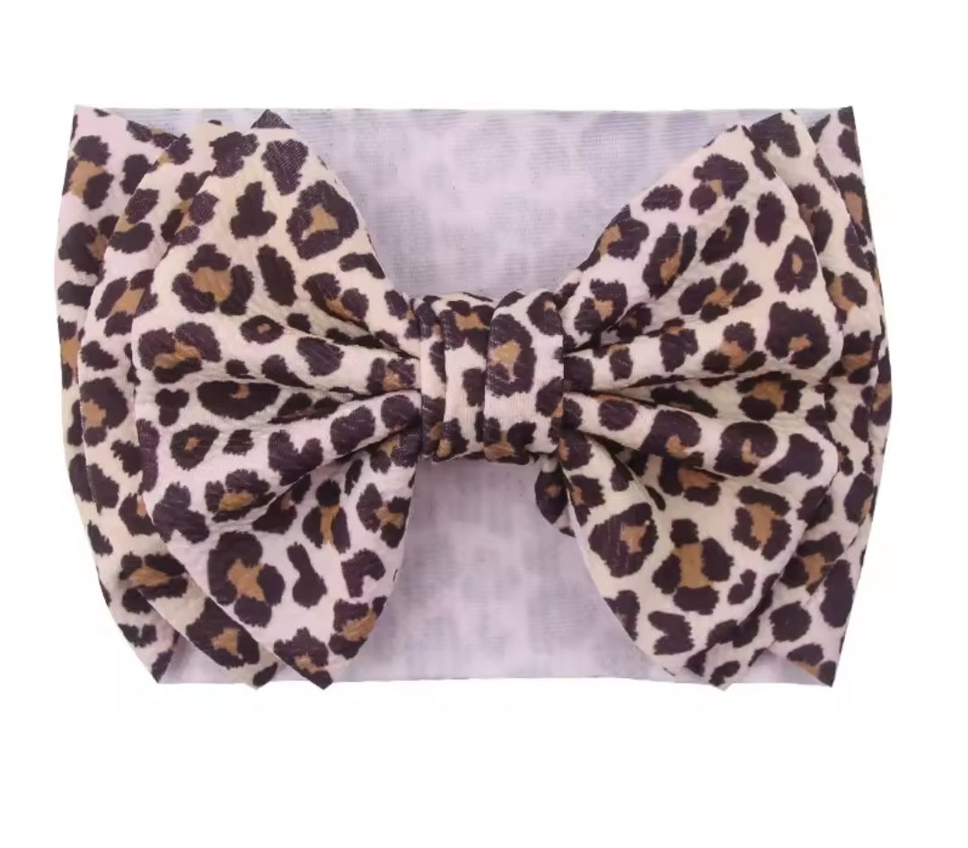 Double Bow Waffle Headwrap