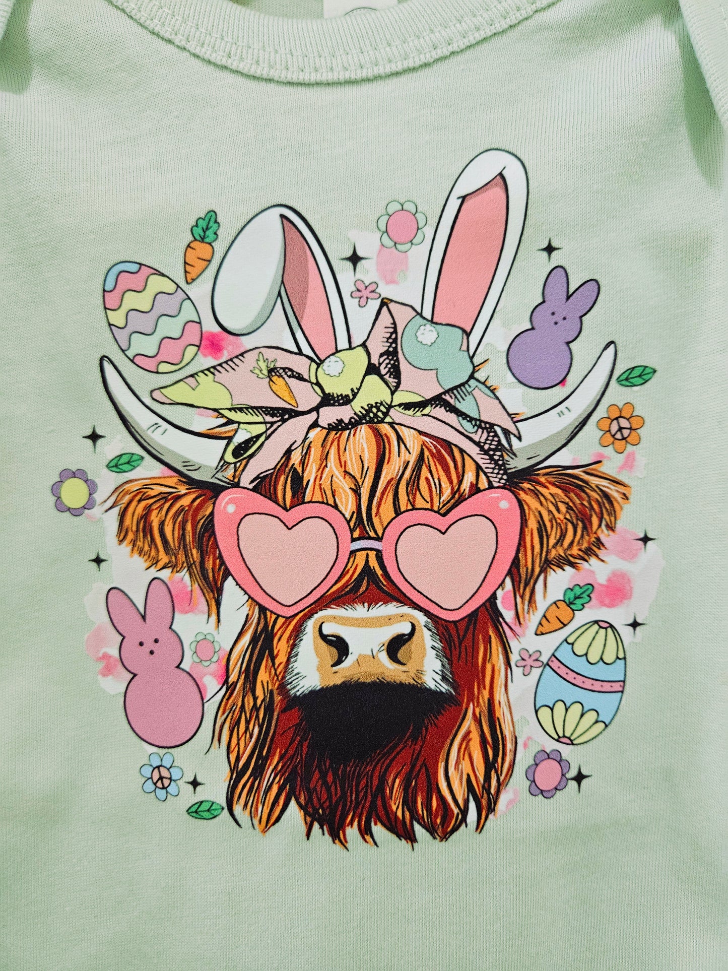 Highland Easter Cow Shirt