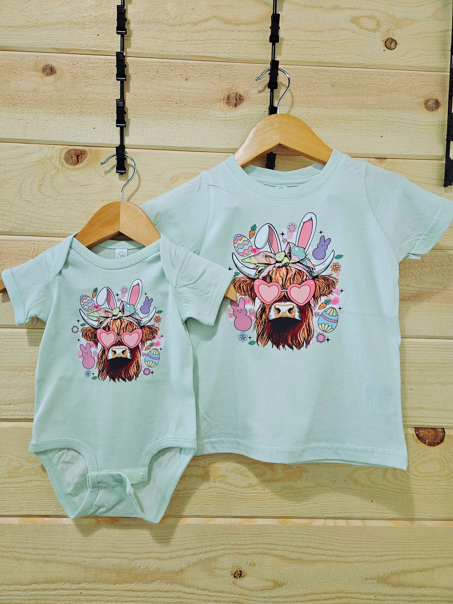 Highland Easter Cow Shirt